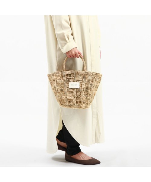 beautiful people(ビューティフルピープル)/ビューティフルピープル トートバッグ beautifulpeople abaca knitting tote bag S かごバッグ 611953/img01