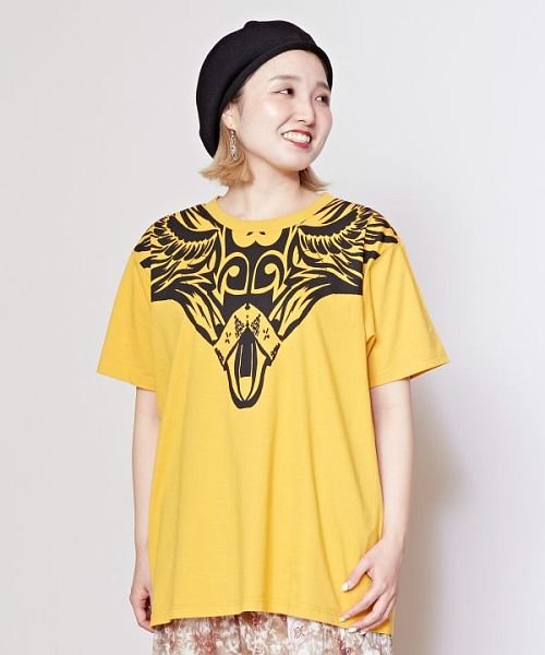 CAYHANE(チャイハネ)/【チャイハネ】洋輔×Amina トリックナTシャツ CAS－3204/img12