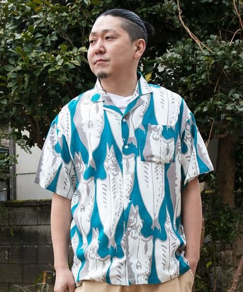 KAYA(カヤ)/【カヤ】小紋雅話メンズアロハシャツ 7IA－3218/img22
