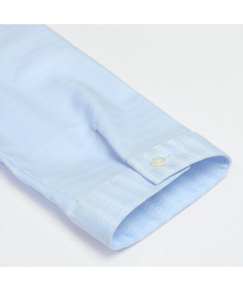 TOKYO SHIRTS(TOKYO SHIRTS)/形態安定 スキッパー衿 綿100% 七分袖 レディースシャツ/img04
