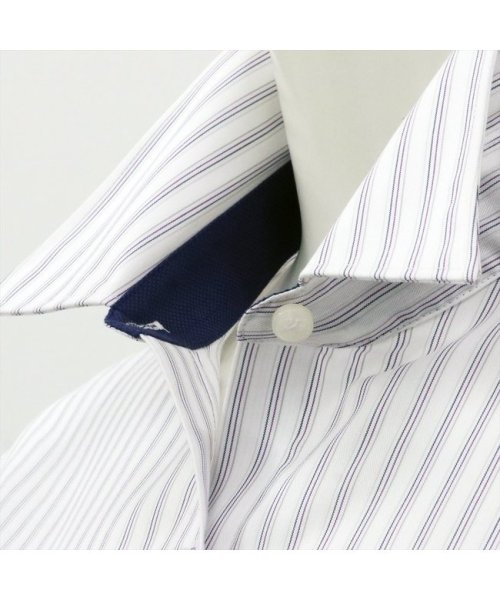 TOKYO SHIRTS(TOKYO SHIRTS)/形態安定 レギュラー衿 綿100% 七分袖 レディースシャツ/img06