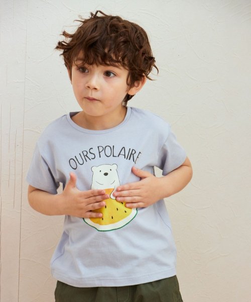 anyFAM（KIDS）(エニファム（キッズ）)/接触冷感 ミラクルプリント Tシャツ/img06