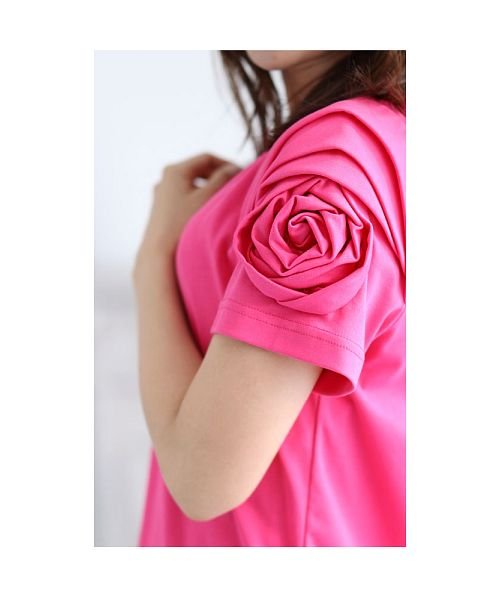 Sawa a la mode(サワアラモード)/日常に薔薇の花を宿すTシャツトップス/img22