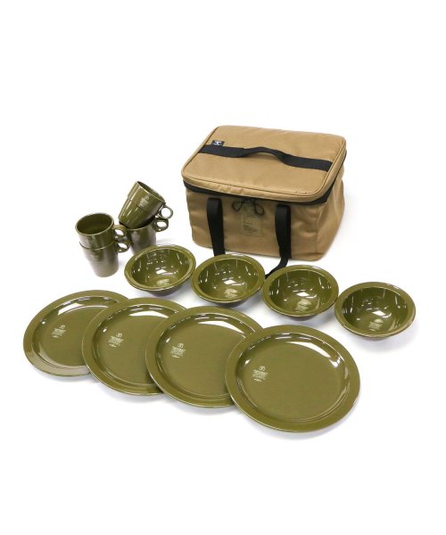 AS2OV(アッソブ)/アッソブ 食器セット AS2OV FOOD FORCE CAMPING MEAL KIT プレートセット 収納ケース カトラリーケース 4人用 982100/img08