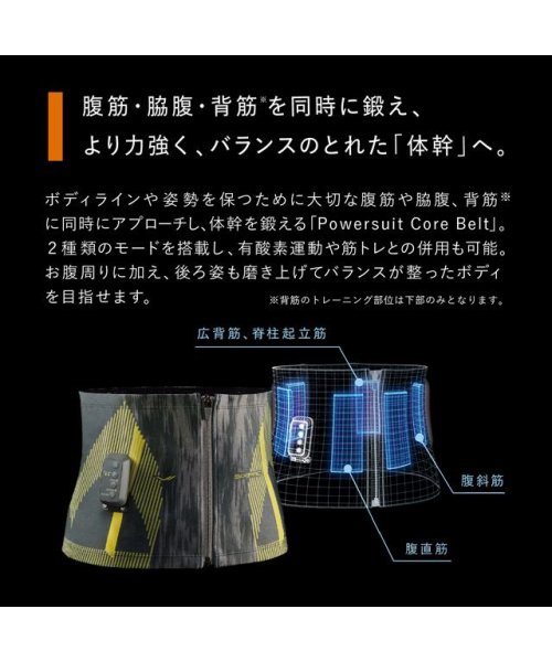 SIXPAD(SIXPAD)/SIXPAD Powersuit Core Belt シックスパッド パワースーツ コアベルト LLサイズ【HOME GYM対応モデル】/img01