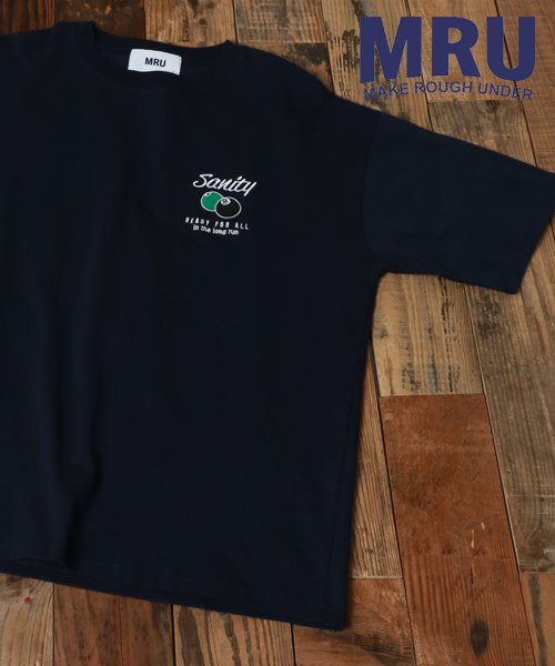 marukawa shonan(marukawa shonan)/【MRU/エムアールユー】コットン100％ ビリヤード ボウリング ルードロゴ刺繍 半袖Tシャツ/メンズ 半袖 トップス カジュアル Tシャツ 綿100 /img62