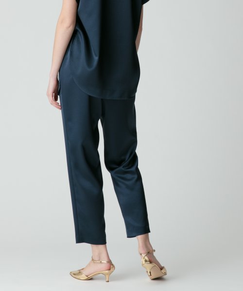 サテンイージーパンツ 