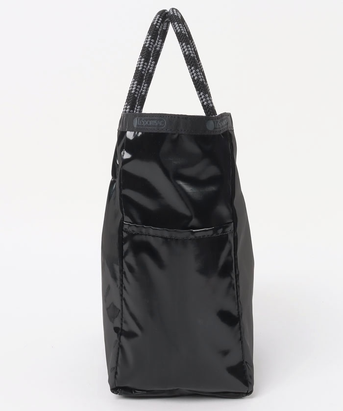 SHINE MED 2WAY TOTEブラックシャイン／ラベンダー(505376297