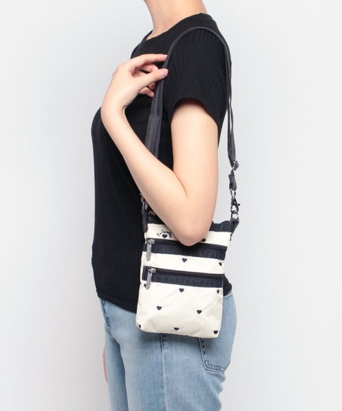 LeSportsac(LeSportsac)/3 ZIP CROSSBODYネイビースイスハート/img05