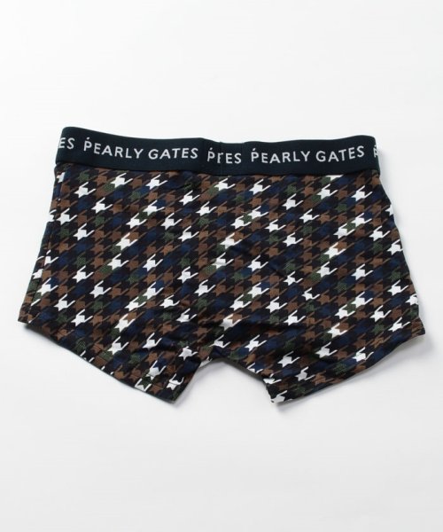 PEARLY GATES(パーリーゲイツ)/パーリーゲイツ　ハンドトゥース柄ボクサーパンツ/img01
