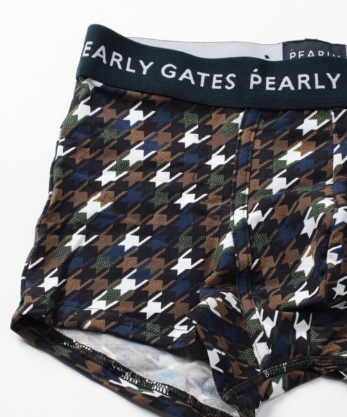 PEARLY GATES(パーリーゲイツ)/パーリーゲイツ　ハンドトゥース柄ボクサーパンツ/img02