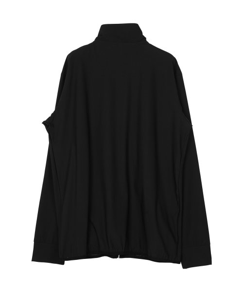 ナイロン スタンドジャケット / 接触冷感 吸水速乾 UVカット ストレッチ ナイロンジャケット メンズ ジャケット 軽量 アウター ライトアウター