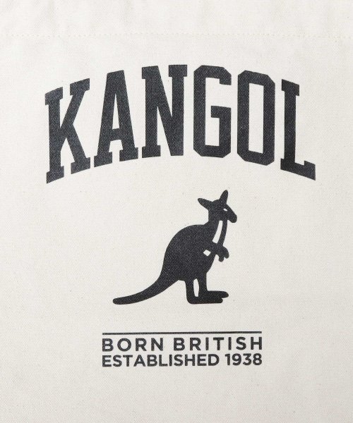 KANGOL(KANGOL)/KANGOL カンゴール キャンバス ショルダートート 2WAY トートバッグ ショルダーバッグ A4數納 通勤 通学 旅行 アウトドア/img16