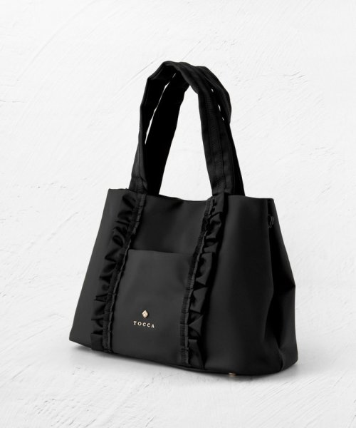 【撥水】FRILL A4 NYLONTOTE トートバッグ 