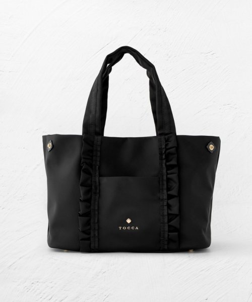 【撥水】FRILL A4 NYLONTOTE トートバッグ 