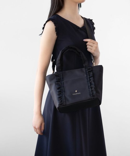 TOCCA(TOCCA)/FRILL NYLONTOTE トートバッグ/img06