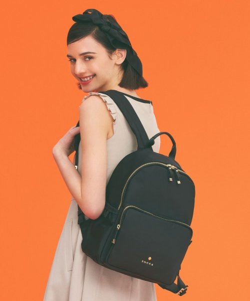 TOCCA(TOCCA)/【A4サイズ対応・撥水】SIDE FRILL BACKPACK バックパック/img01