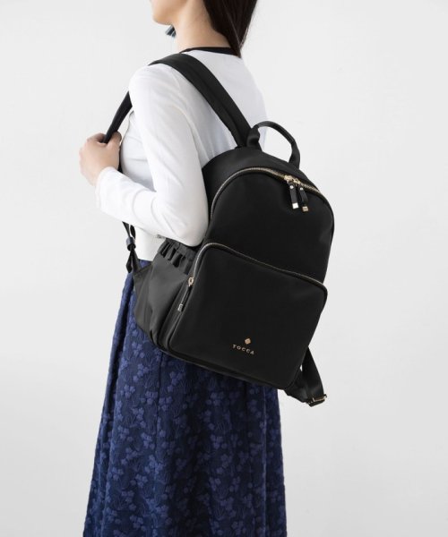 TOCCA(TOCCA)/【A4サイズ対応・撥水】SIDE FRILL BACKPACK バックパック/img04