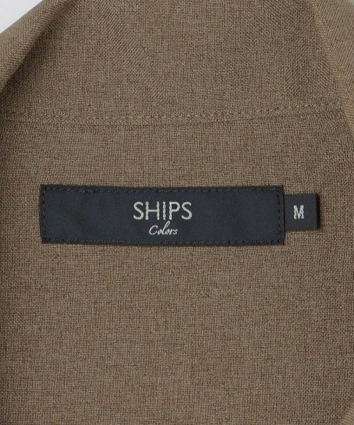 SHIPS Colors  MEN(シップスカラーズ　メン)/SHIPS Colors: イージーケア ポリトロ オープンカラー シャツ セットアップ対応/img54