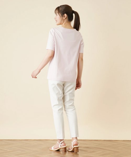 Leilian(レリアン)/フラワーボックスプリントTシャツ【Leilian WHITE LABEL】/img06