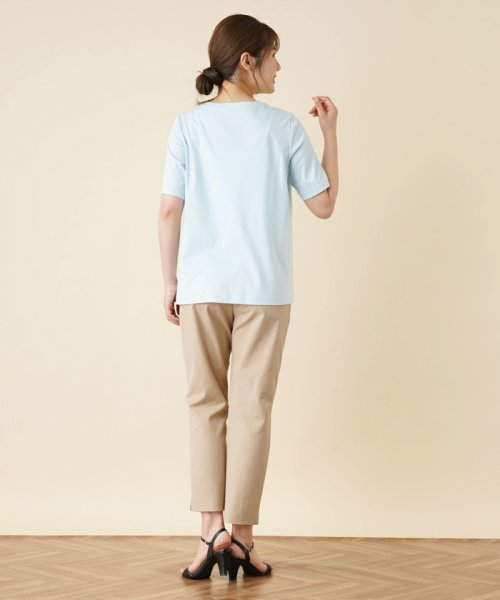 Leilian(レリアン)/フラワーボックスプリントTシャツ【Leilian WHITE LABEL】/img09