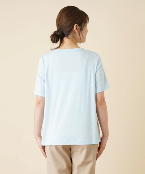 Leilian(レリアン)/フラワーボックスプリントTシャツ【Leilian WHITE LABEL】/img12