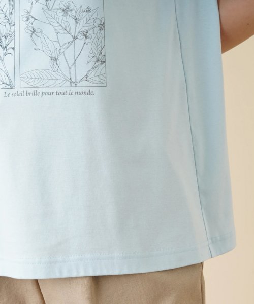 Leilian(レリアン)/フラワーボックスプリントTシャツ【Leilian WHITE LABEL】/img17