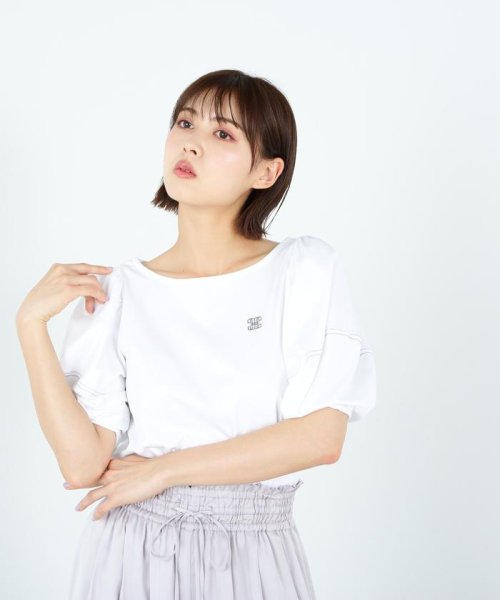 JILL by JILL STUART(ジル バイ ジル スチュアート)/ランタンスリーブシシュウTシャツ/img18