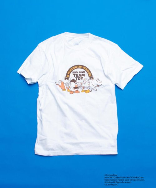GLOSTER(GLOSTER)/【TOY STORY/トイストーリー】SLINKY DOG & TEAM TOY プリントTシャツ/img01
