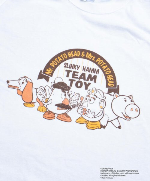 GLOSTER(GLOSTER)/【TOY STORY/トイストーリー】SLINKY DOG & TEAM TOY プリントTシャツ/img02