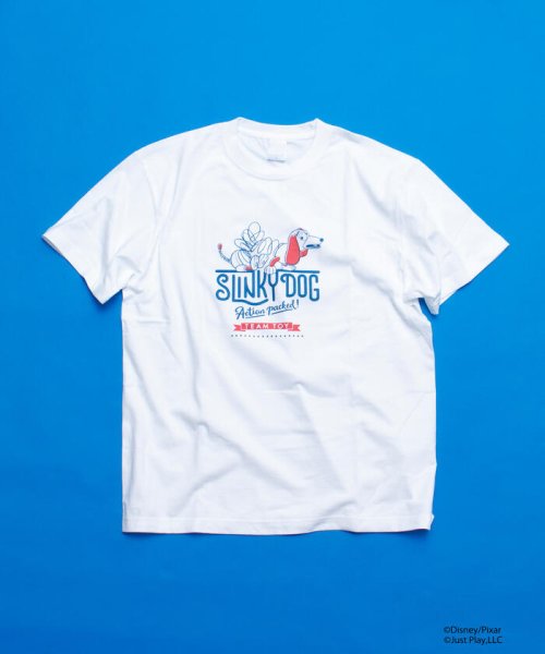 GLOSTER(GLOSTER)/【TOY STORY/トイストーリー】SLINKY DOG & TEAM TOY プリントTシャツ/img03