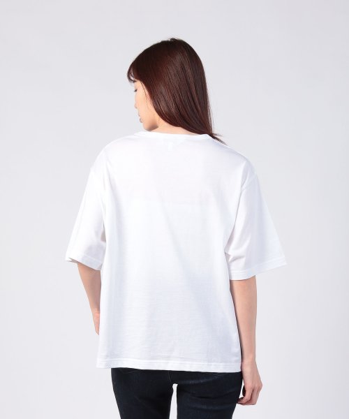 To b. by agnes b. OUTLET(トゥー　ビー　バイ　アニエスベー　アウトレット)/【Outlet】W984 TS ネオンカラーロゴTシャツ /img02
