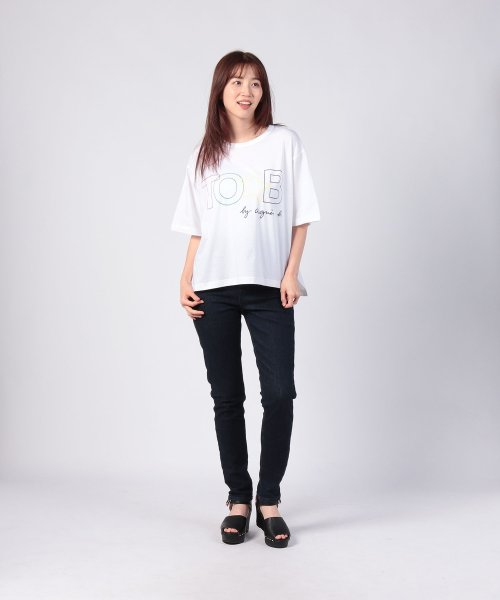 To b. by agnes b. OUTLET(トゥー　ビー　バイ　アニエスベー　アウトレット)/【Outlet】W984 TS ネオンカラーロゴTシャツ /img03