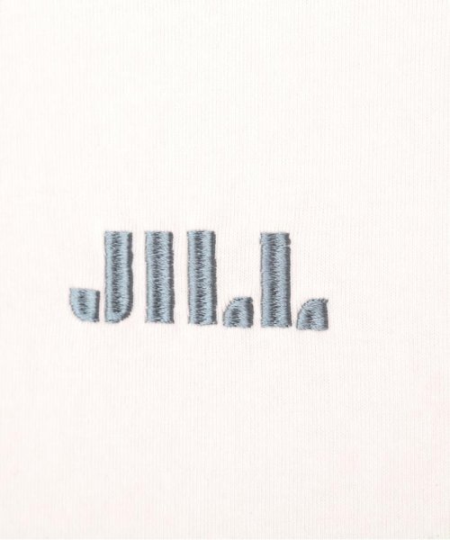 JILL by JILL STUART(ジル バイ ジル スチュアート)/バイカラーパイピングシシュウロゴTシャツ/img12