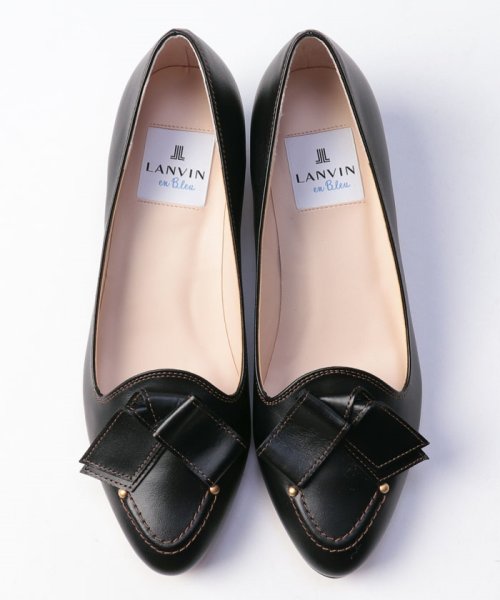 LANVIN en Bleu (SHOES)(ランバンオンブルー（シューズ）)/リボンモチーフオールウェザーパンプス/img05