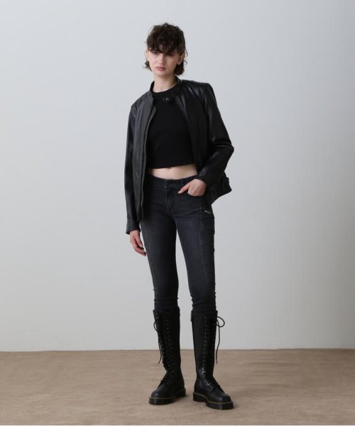 COMFORTABLE SINGLE RIDERS JACKET/コンフォータブル シングルライダースジャケット 