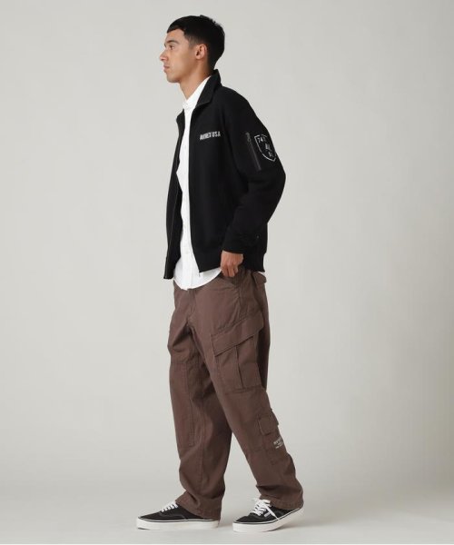 AVIREX(AVIREX)/FATIGUE STAND ZIPUP SWEAT / ファティーグ ジップアップ スウェット  / AVIREX / アヴィレックス/img01