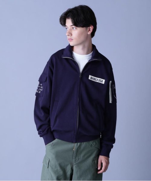 AVIREX(AVIREX)/FATIGUE STAND ZIPUP SWEAT / ファティーグ ジップアップ スウェット  / AVIREX / アヴィレックス/img07