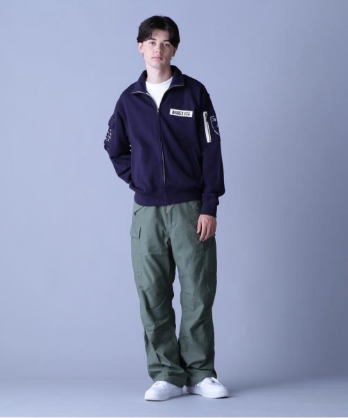 AVIREX(AVIREX)/FATIGUE STAND ZIPUP SWEAT / ファティーグ ジップアップ スウェット  / AVIREX / アヴィレックス/img08