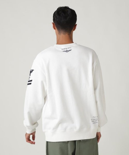 AVIREX(AVIREX)/NAVAL CREWNECK SWEAT / ネイバル クルーネック スウェット / AVIREX / アヴィレックス/img01