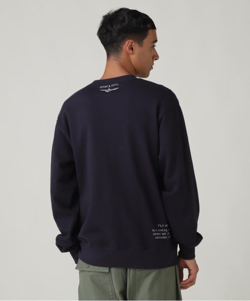 AVIREX(AVIREX)/NAVAL CREWNECK SWEAT / ネイバル クルーネック スウェット / AVIREX / アヴィレックス/img09