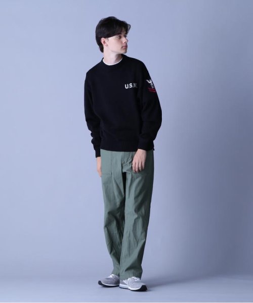 AVIREX(AVIREX)/NAVAL CREWNECK KNIT / ネイバル クルーネック ニット / AVIREX / アヴィレックス/img07