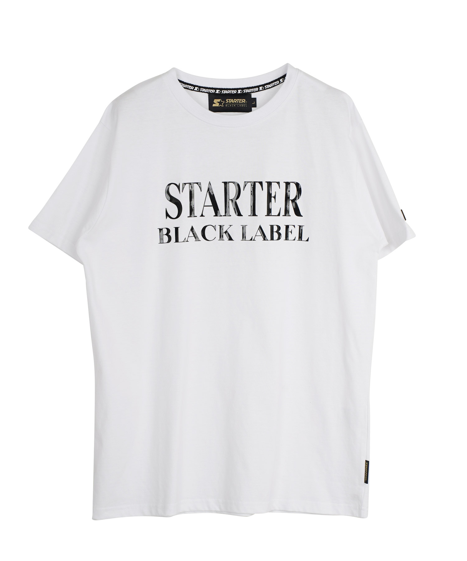 STARTER(スターター) シリコンプリントTシャツ / Tシャツ メンズ ティーシャツ 半袖 カットソー トップス ロゴ プリント 綿100%