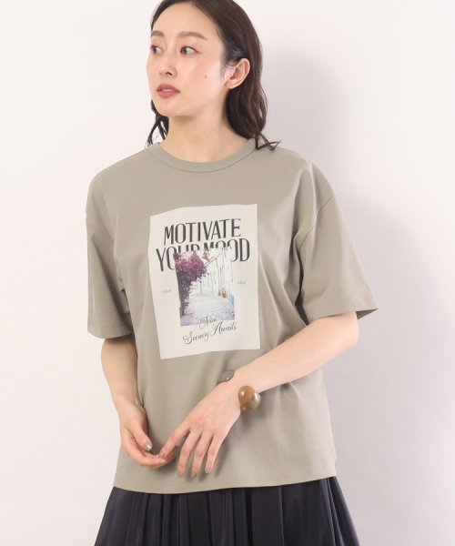 UNTITLED(アンタイトル)/【洗える】カジュアルフォトプリントTシャツ/img16