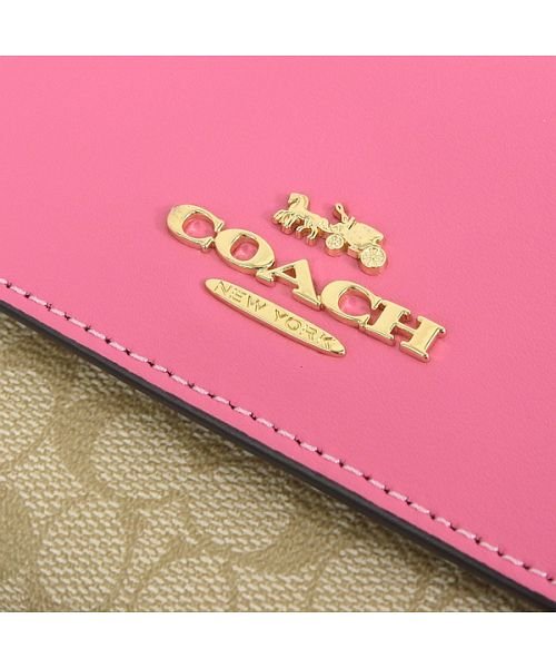 COACH(コーチ)/COACH コーチ SMALL TRIFOLD WALLET シグネチャー 三つ折り 財布/img05
