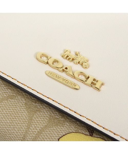 COACH(コーチ)/COACH コーチ FLORAL CLUSTER フローラル クラスター  SMALL TRIFOLD 三つ折り 財布/img05
