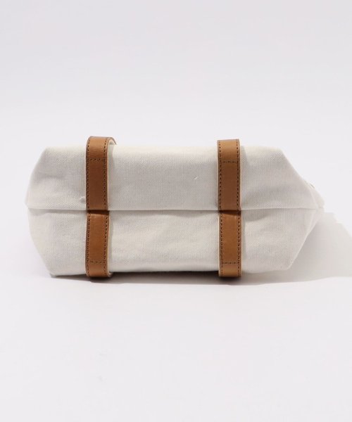 【別注】AMIACALVA レザーハンドルキャンバストート 