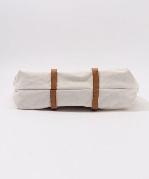 【別注】AMIACALVA レザーハンドルキャンバストート 