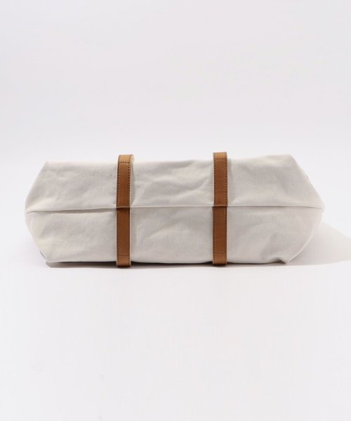 【別注】AMIACALVA レザーハンドルキャンバストート 