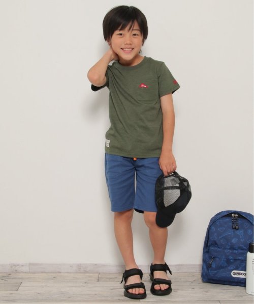 ikka kids(イッカ　キッズ)/【親子おそろい】URBAN NATURE LIFE アーバンネイチャーライフ ワッペンTシャツ（120〜160cm）/img20